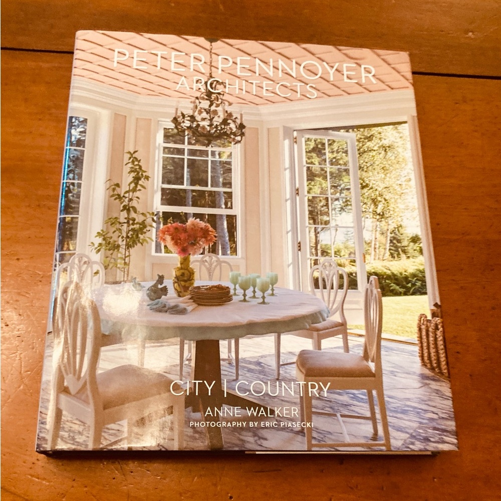 Peter Pennoyer Architecture book of projects color photography with commentary